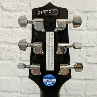 Takamine G Series Dreadnought Acoustic Guitar with Solid Top - Gloss Black