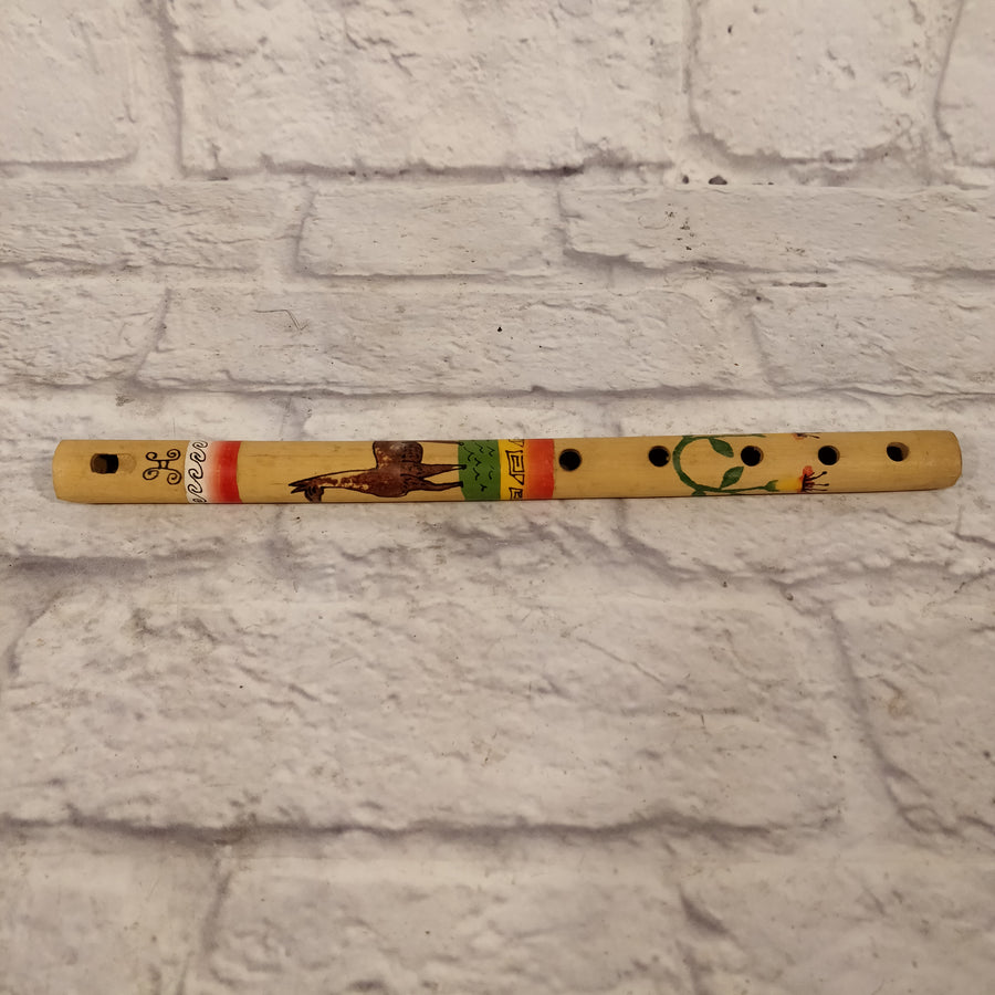 Unknown Natural Giraffe Wooden Flute