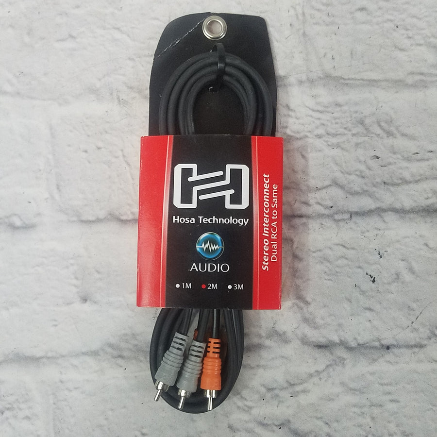 Hosa CRA-202 Dual RCA 2M