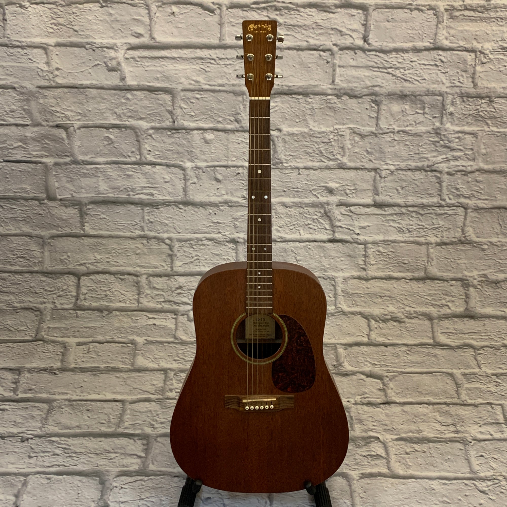 Martin D-15 Mahogany Top Dreadnought Acoustic Guitar