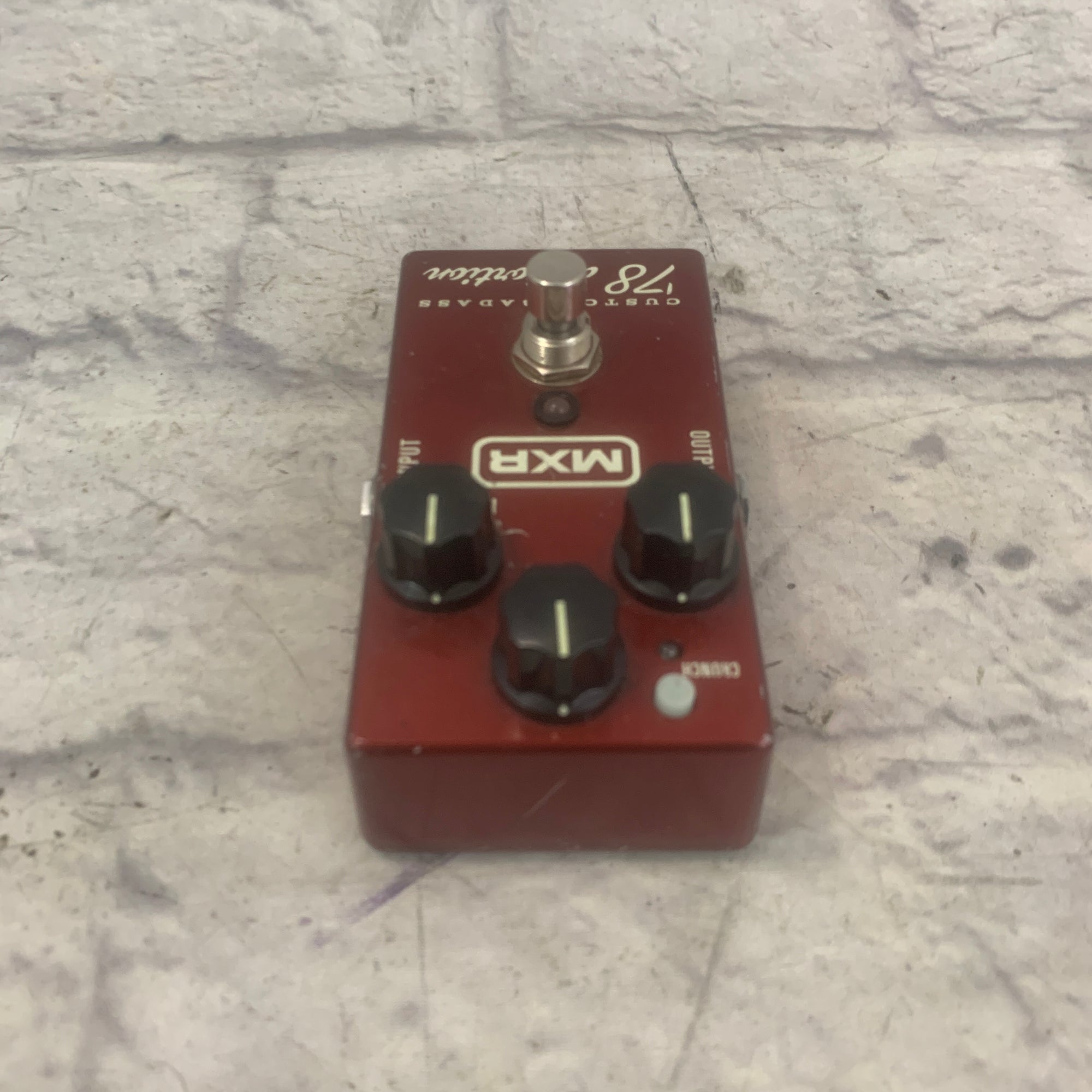 MXR M78 Custom Badass '78 Distortion Pedal