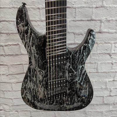 Schecter C-7 Silver Mountain Multi-Scale 7 String Electric Guitar