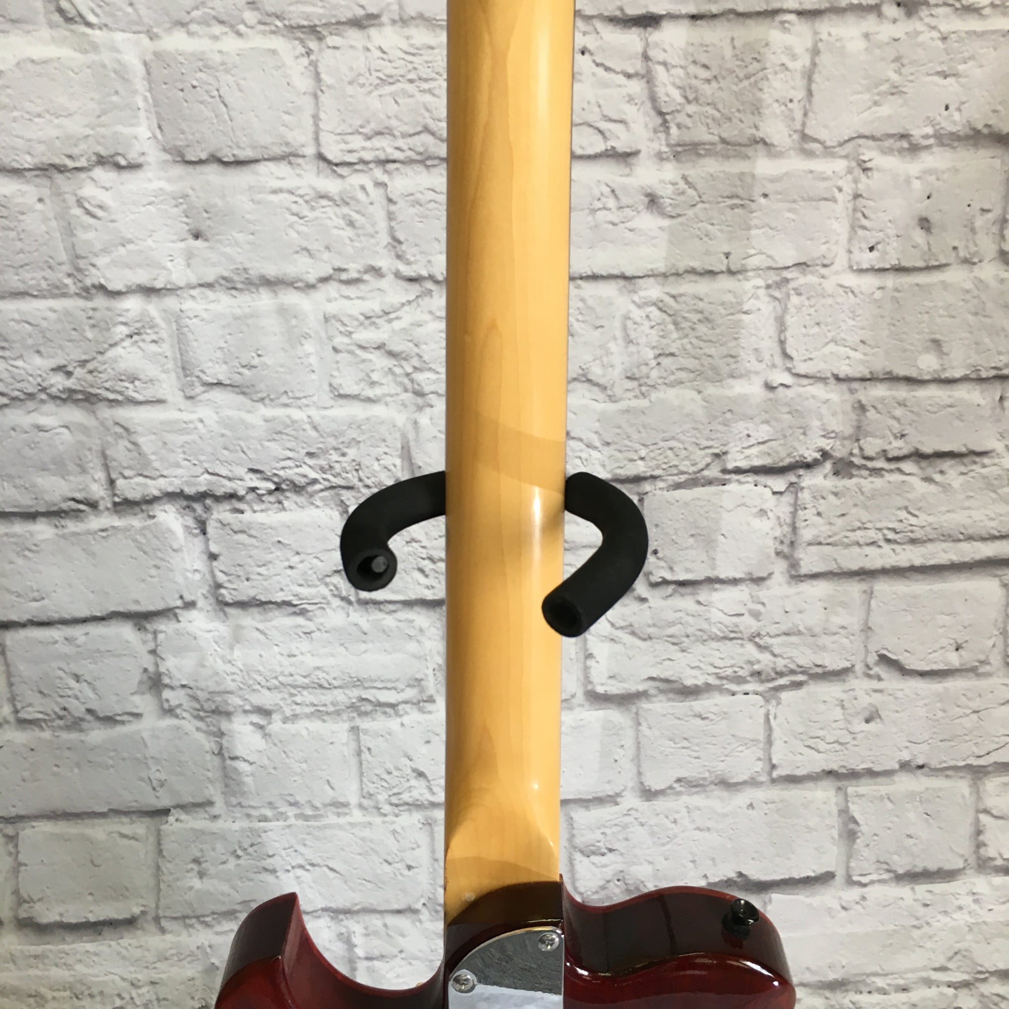 Gatto Tele Style Electric Guitar Trans Red Finish