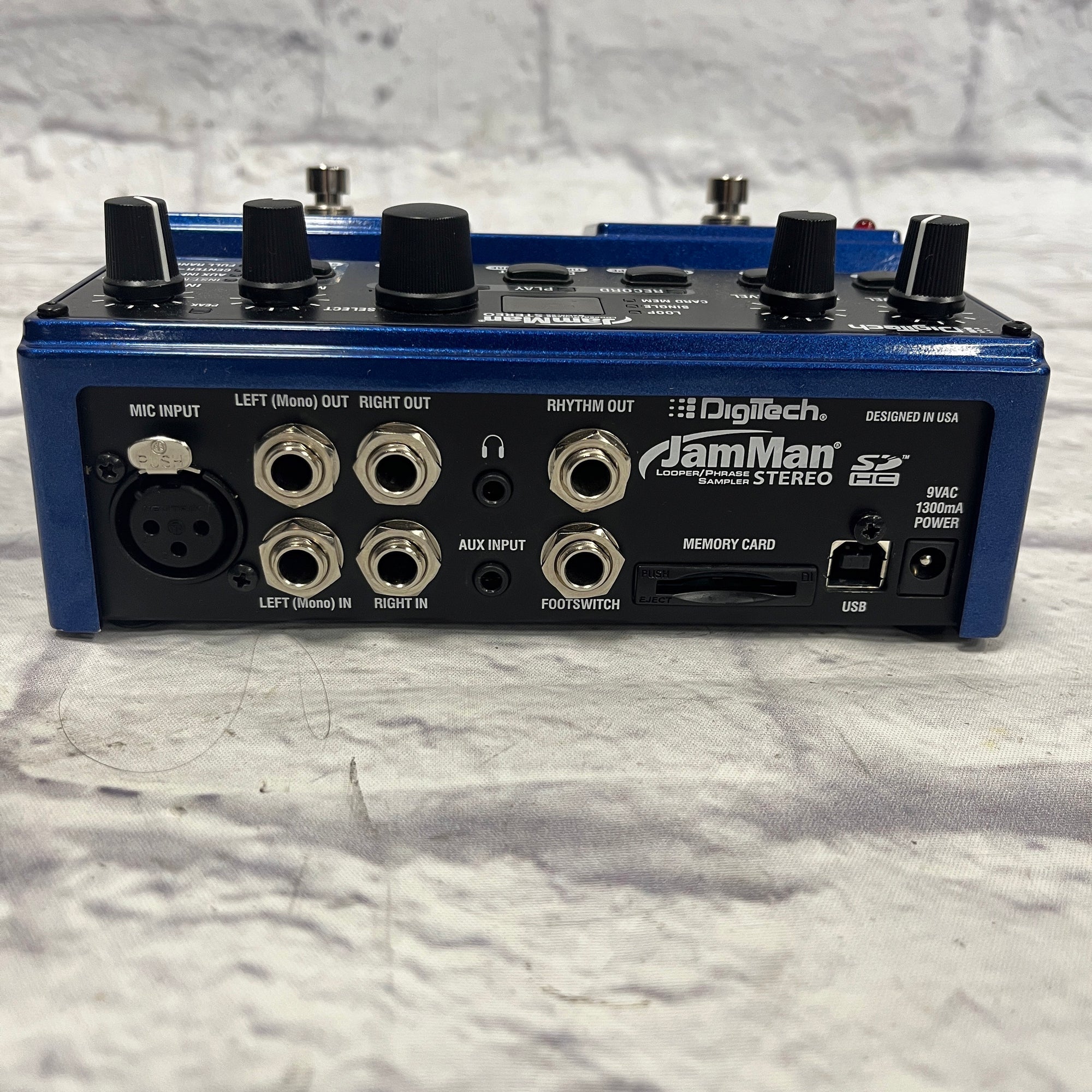 digitech jamman looper pedal Digitech JamMan Stereo Looper Phrase Sampler Pedal