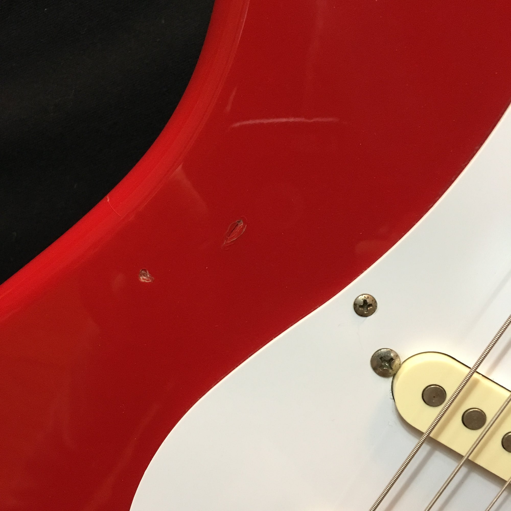 Fender MIJ Strat Red w/ Maple Board