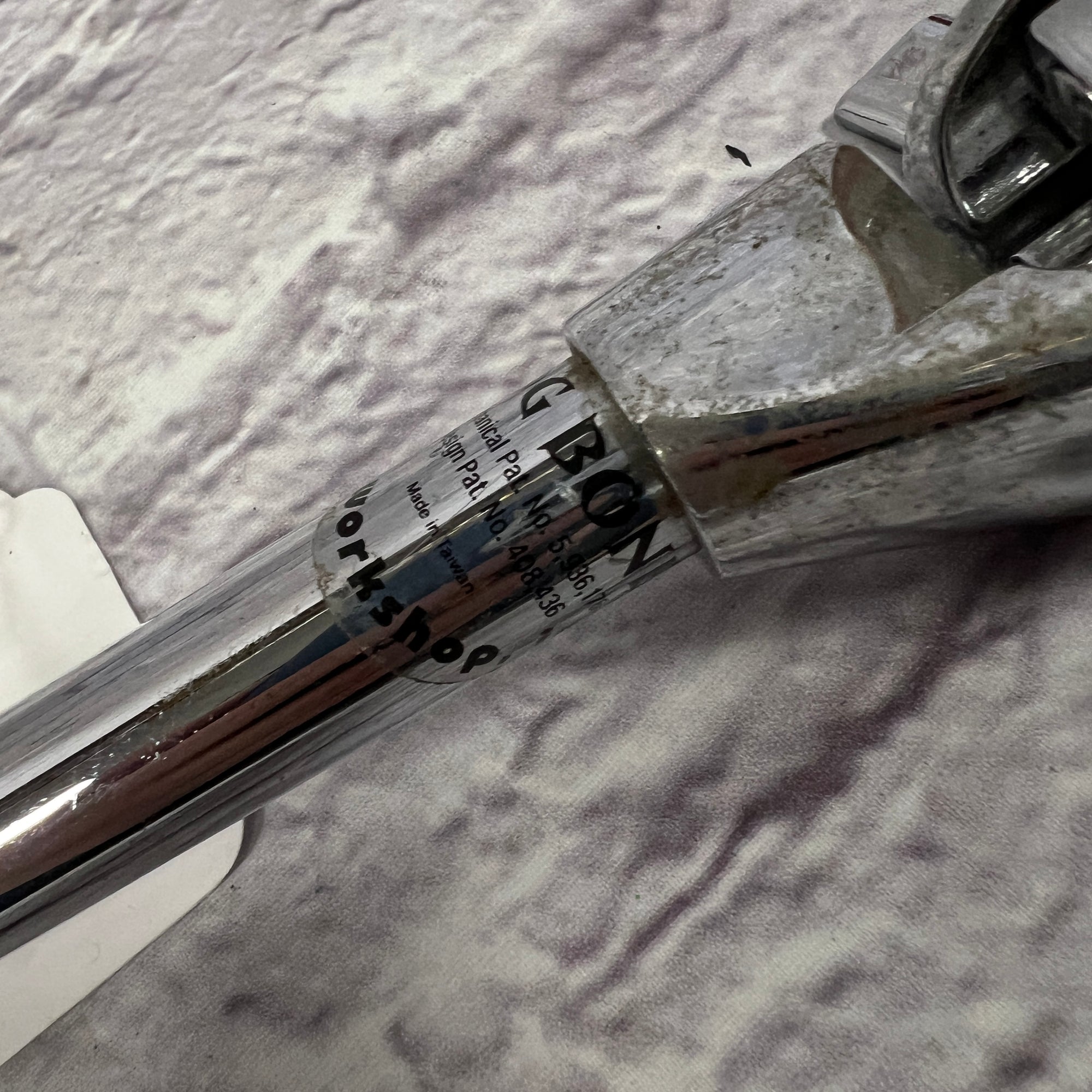 DW Dog Bone with Cymbal Attachment