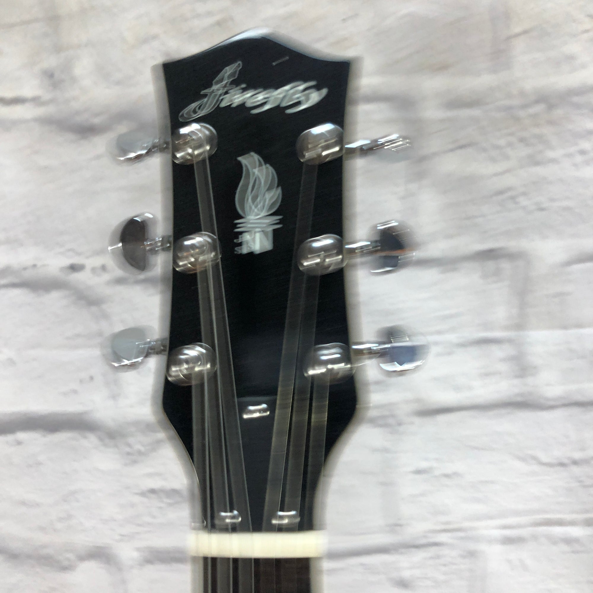 Firefly FF338 Spalted Maple Burst Semi Hollow with Mods