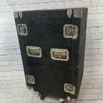 Grundorf 18U Rolling Rack Case