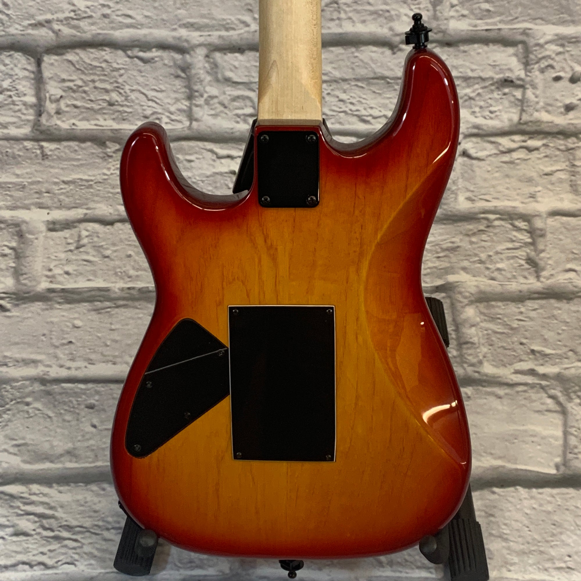 R&R Custom Handmade Strat Cherry Burst with USA Kahler