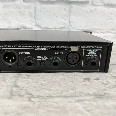 dbx 166XL Stereo Compressor / Limiter / Gate Rack