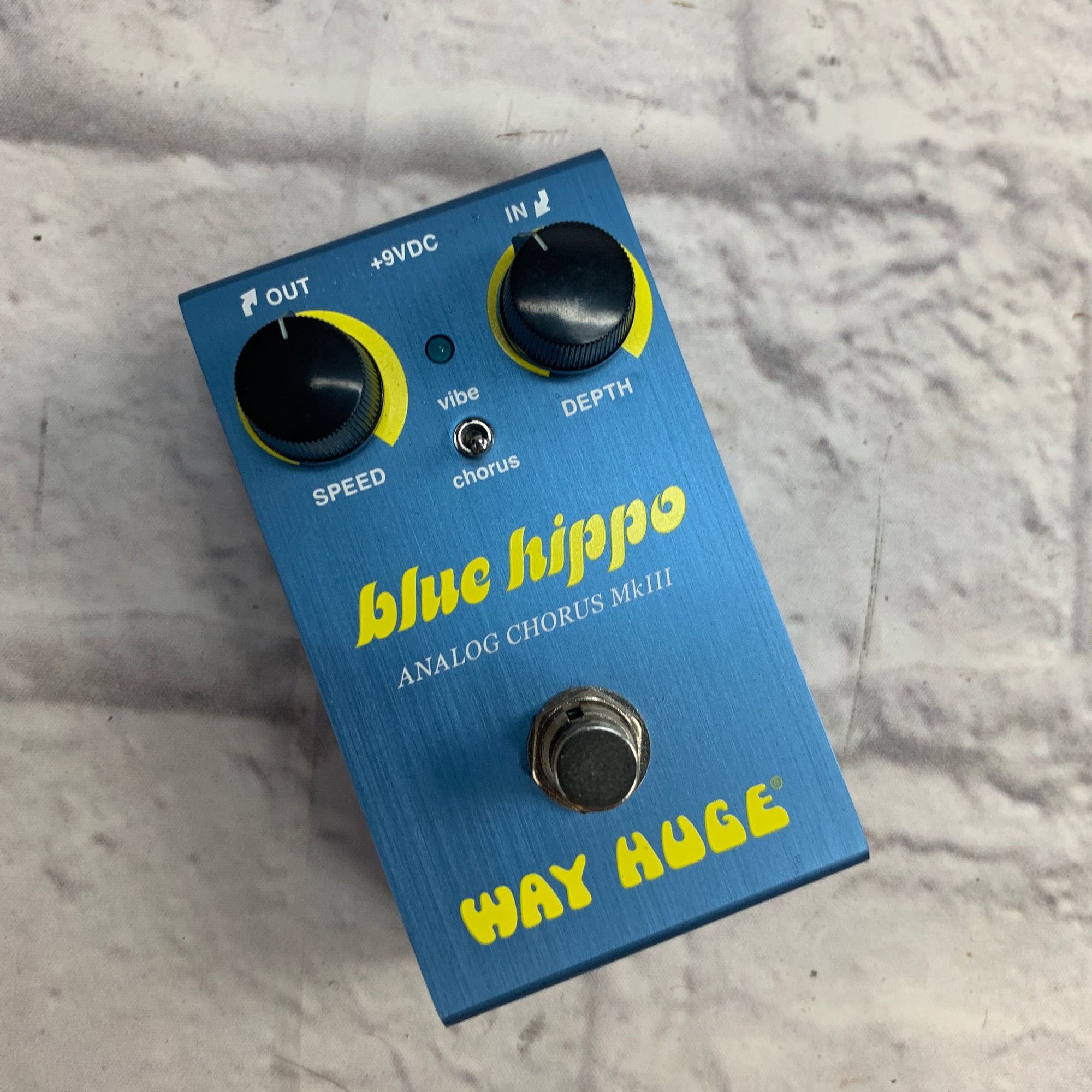 blue hippo pedal Way Huge Blue Hippo Analog Chorus Pedal MKiii