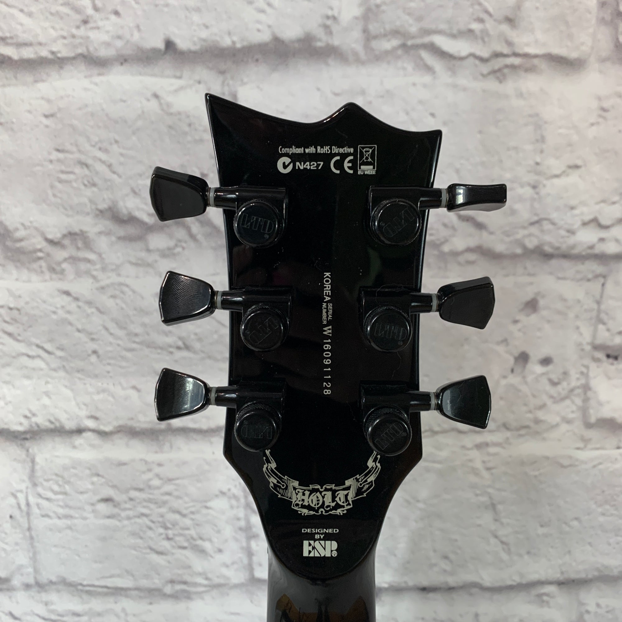 ESP LTD GH-600NT Gary Holt Signature Electric Guitar with upgraded Seymour Duncan Pickups