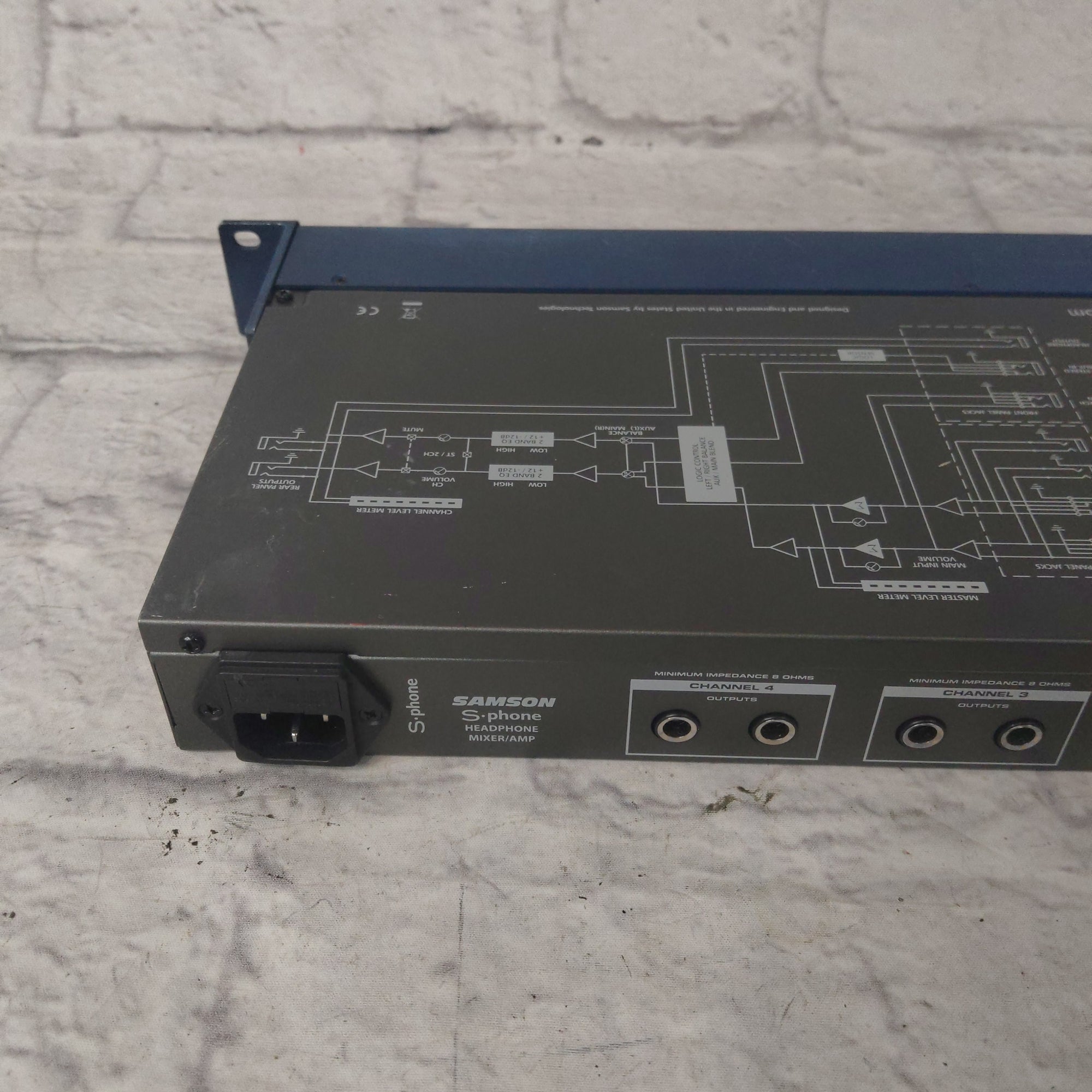 Samson S-Phone S Class Headphone Mixer / Amp