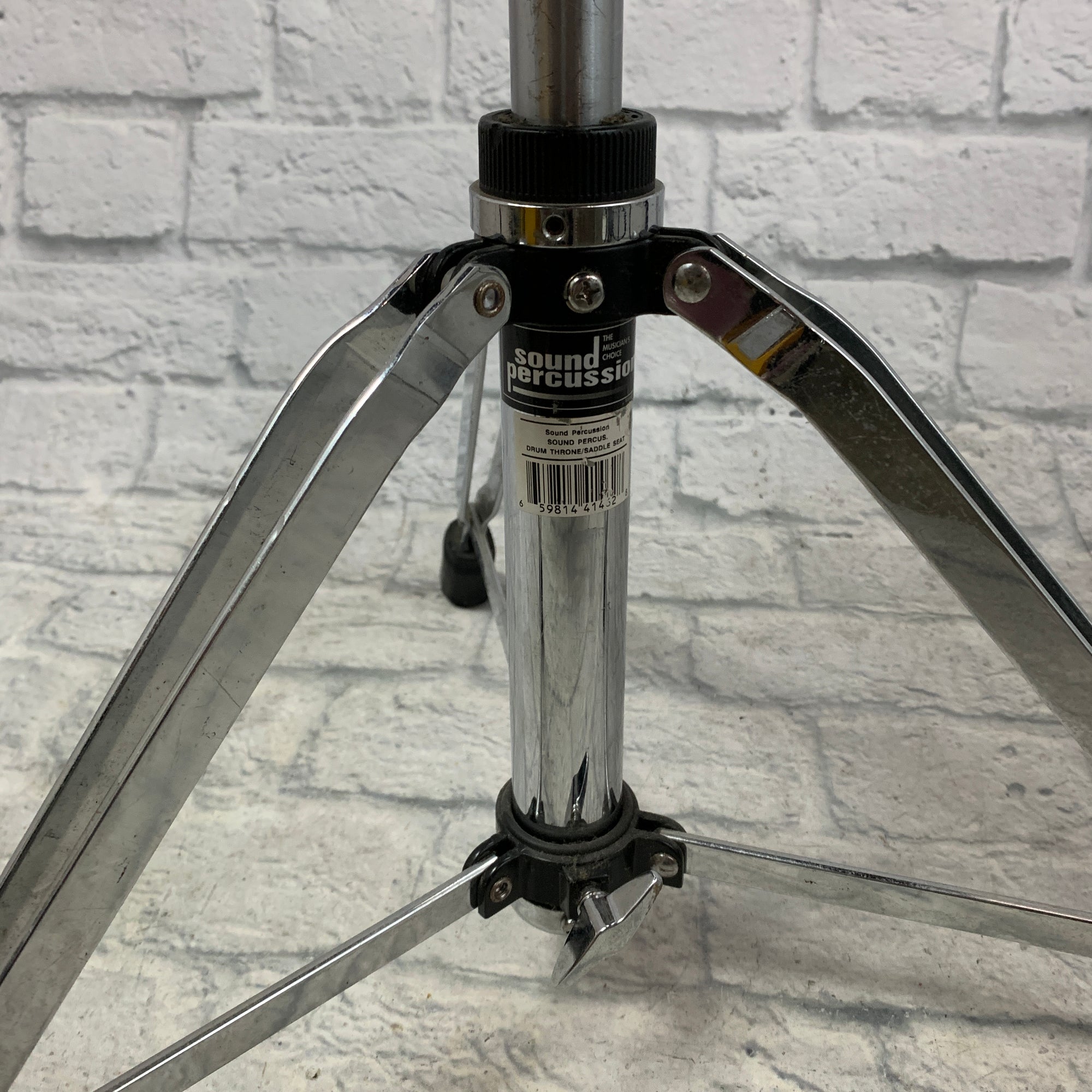 SP Sound Percussion Hydraulic Drum Throne With Saddle Seat