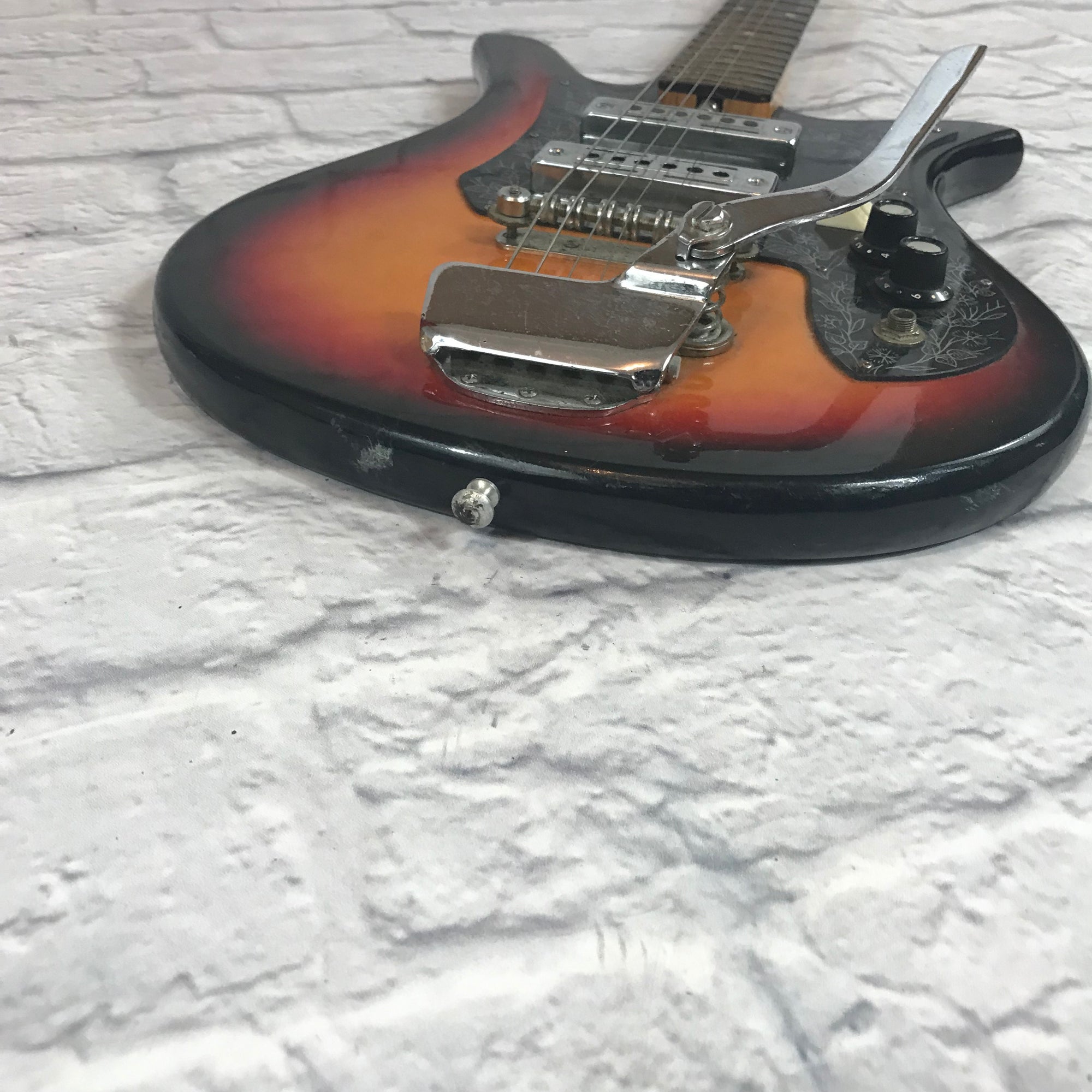 Teisco Del Rey Electric Guitar Sunburst