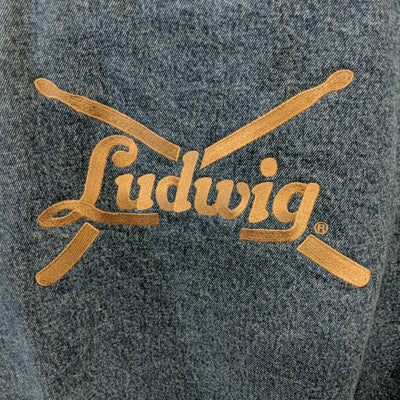Dunbrooke Ludwig Branded Medium Denim Baseball Jacket