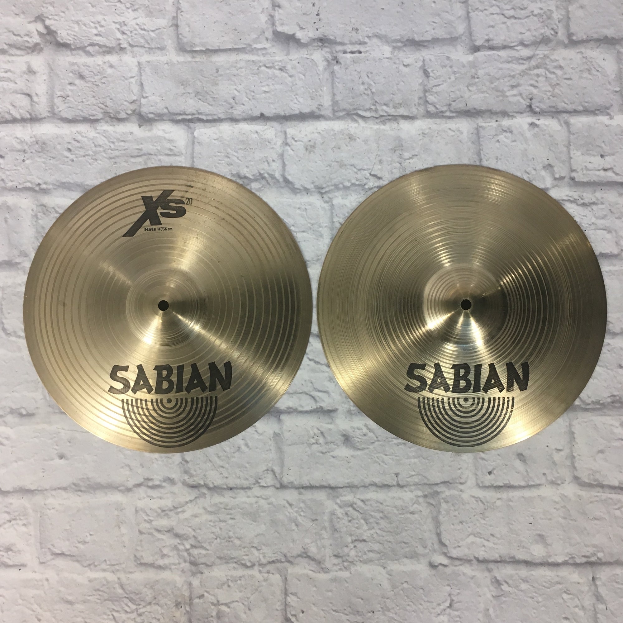 Sabian 14in XS20 Hi Hat Cymbals