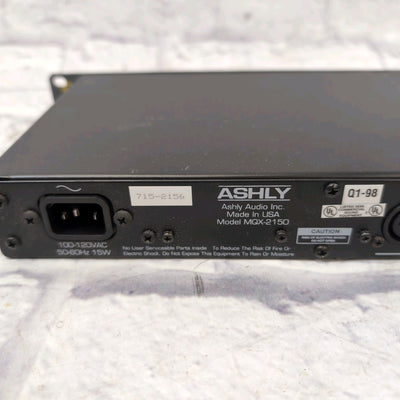 Ashley 2150 Rack Equalizer Rack EQ