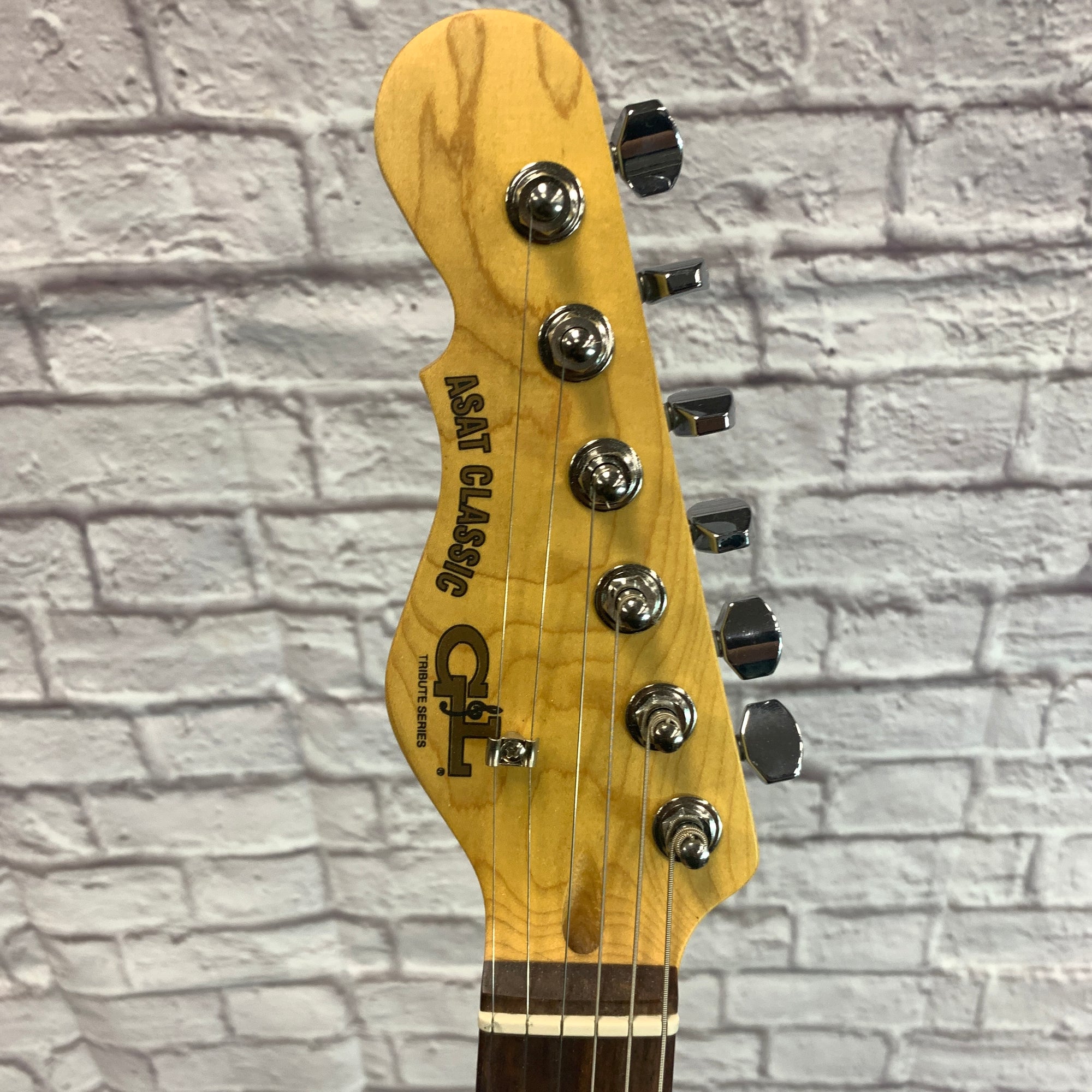 G&L ASAT Classic Tribute Series Left Handed Sunburst Electric Guitar