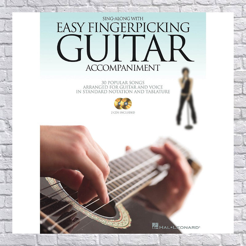 Sing Along With Easy Fingerpicking Guitar Accompaniment: 30 Popular Songs Arrang
