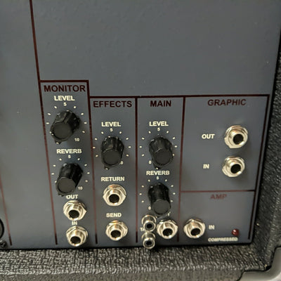 Tosh PA6250-P Power 6.1 250 Watt 6 Channel Powered Mixer - NOS
