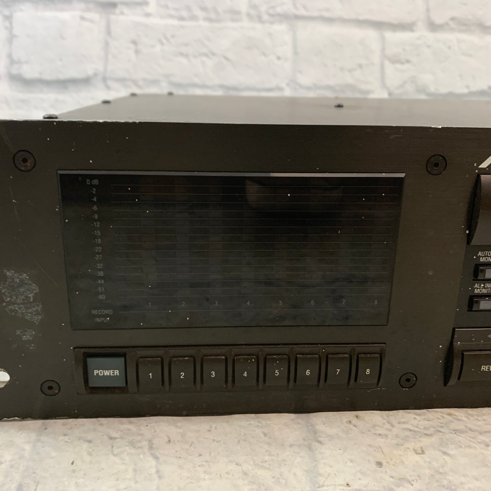 Alesis ADAT 16-Bit 8-Track Digital Audio Recorder "Blackface" AS IS PROJECT