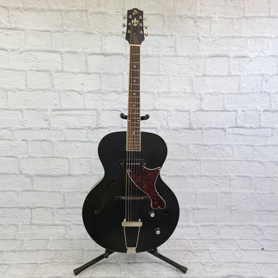 The Loar LH-309 BKM Hollowbody Electric - Matte Black