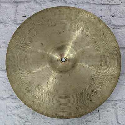 Vintage Zildjian Avedis  15" 15 Inch 1950s 1960s Crash Cymbal