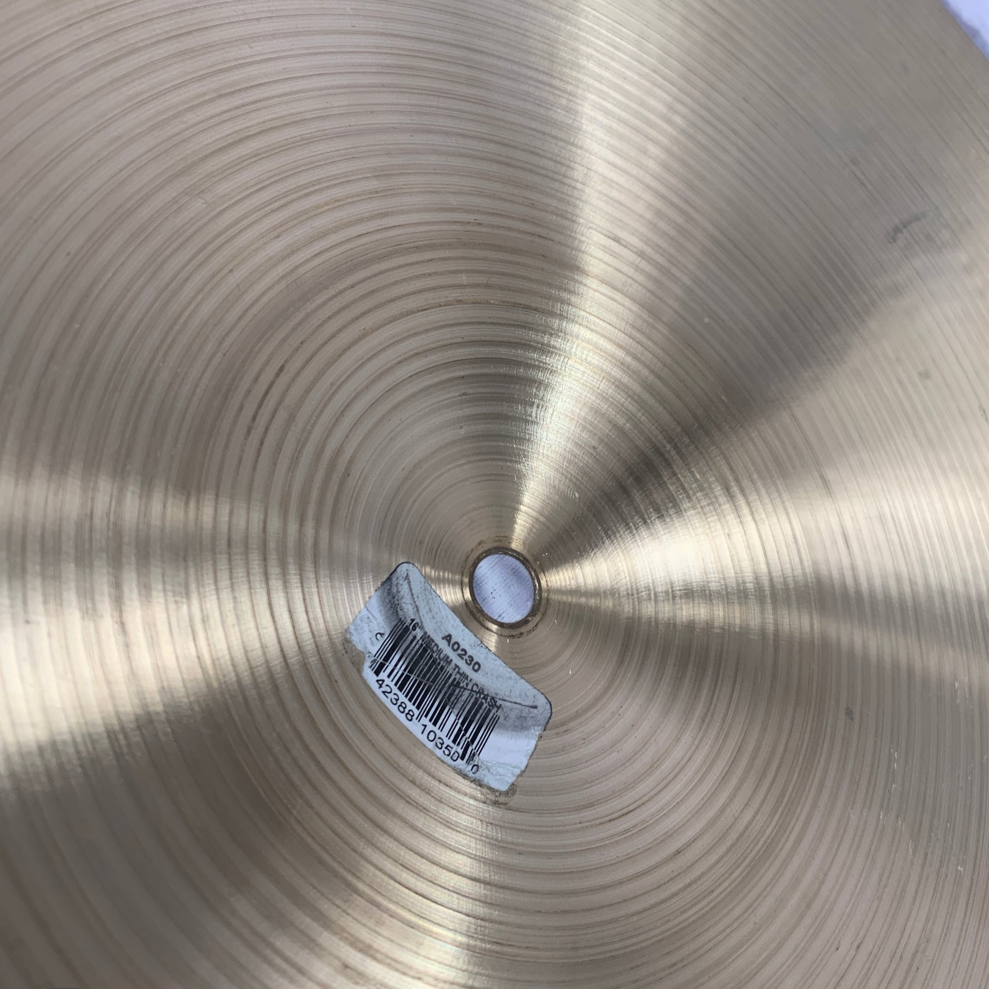 Zildjian 16" A Medium Thin Crash