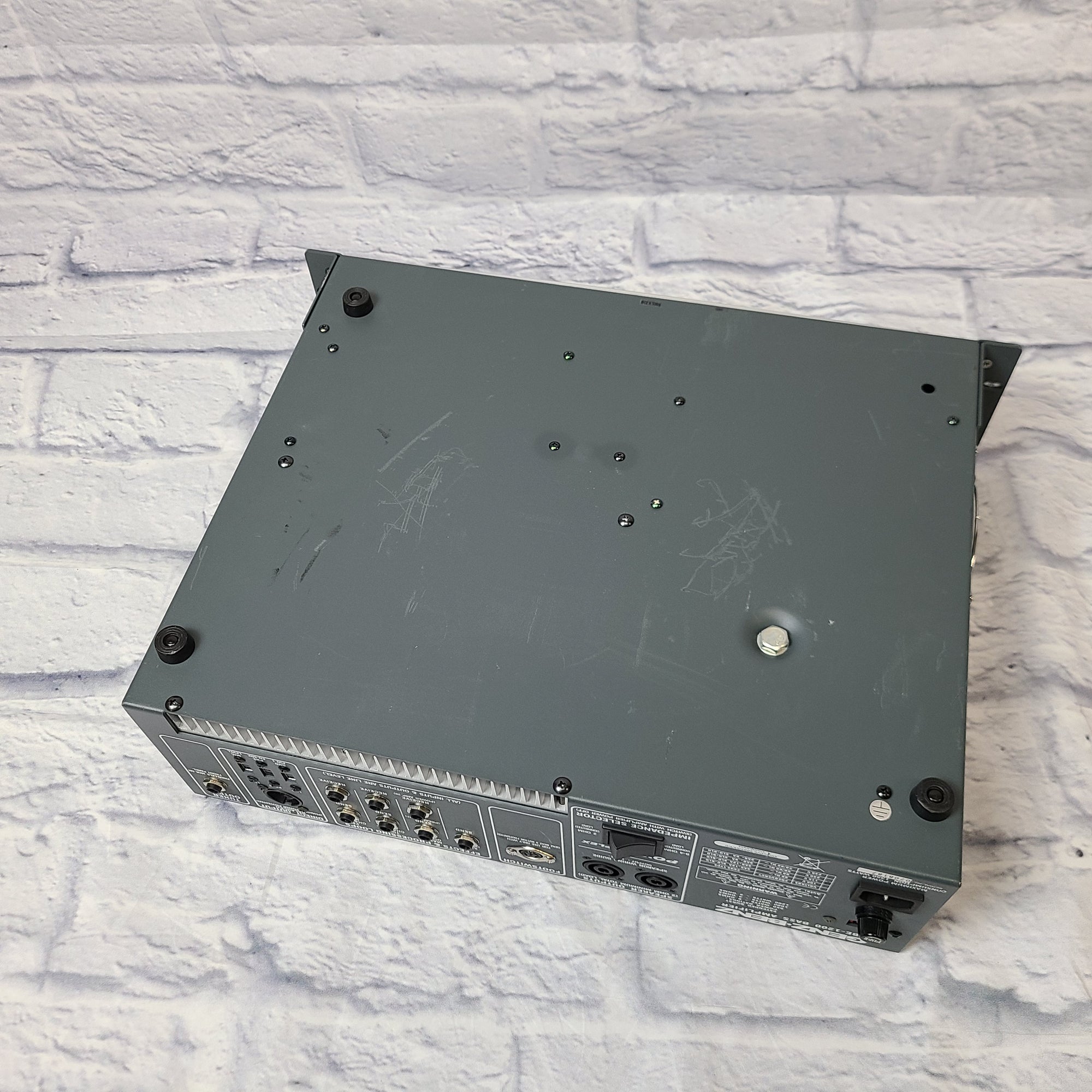 Genz Benz GBE 1200 Bass Head w/Footswitch