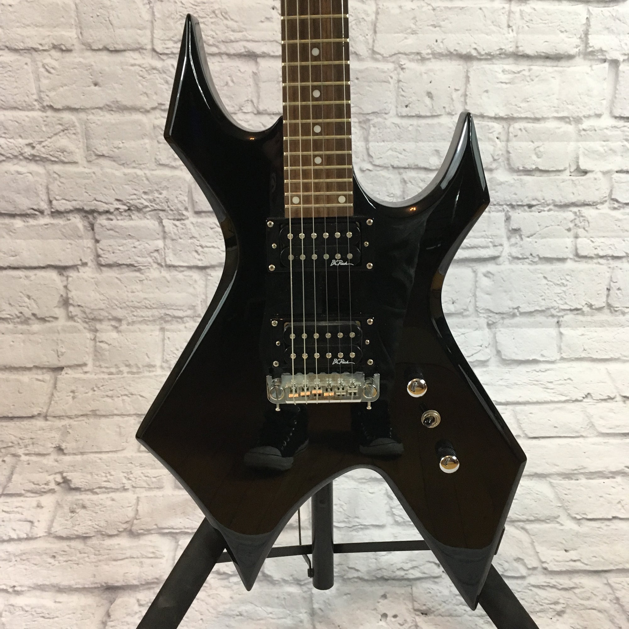BC Rich Warlock Bronze Black Electric Guitar