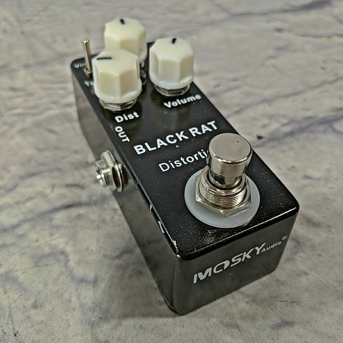 black rat pedal Mosky Black Rat Distortion Pedal