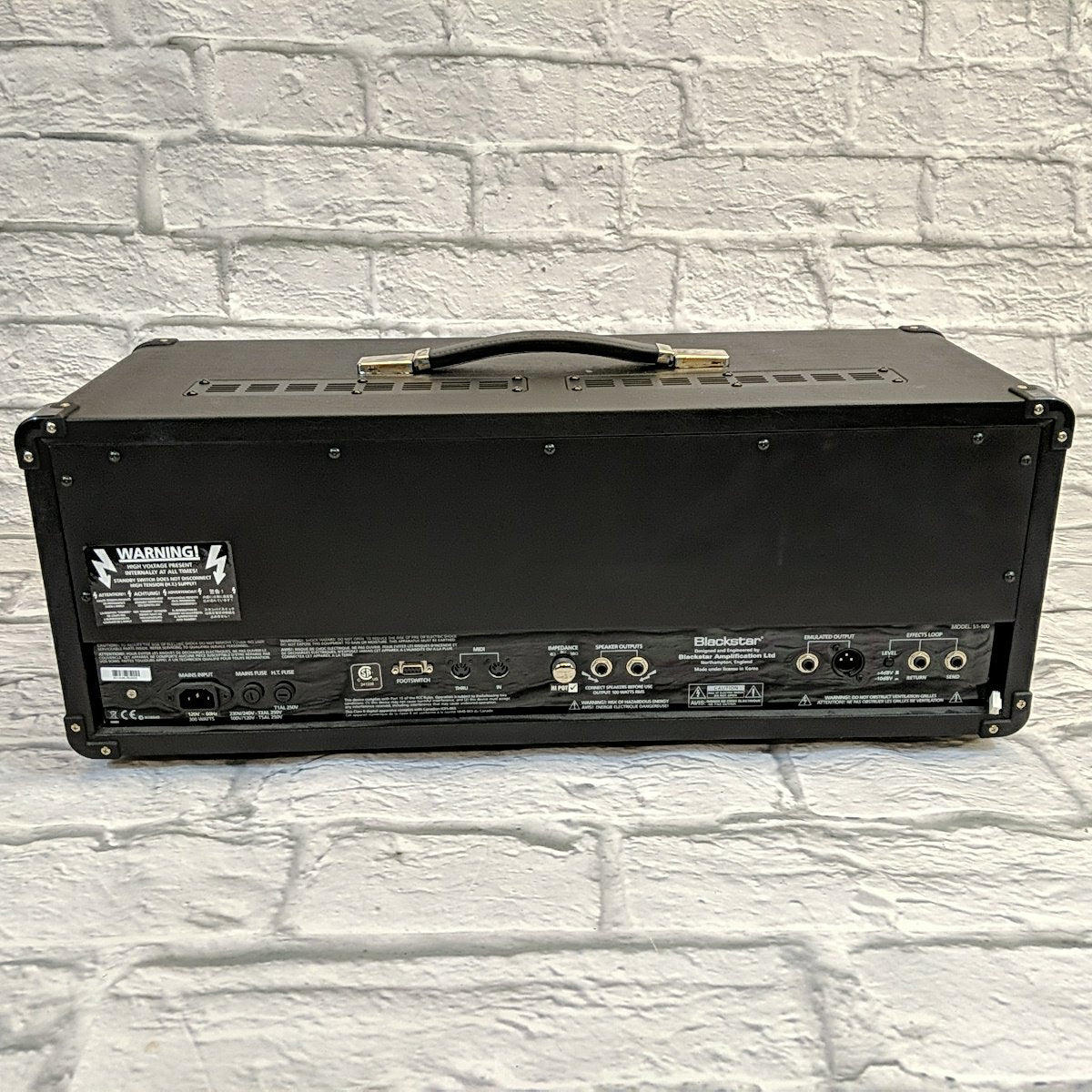 Blackstar Series 100 Guitar Amplifier Head w/ Footswitch