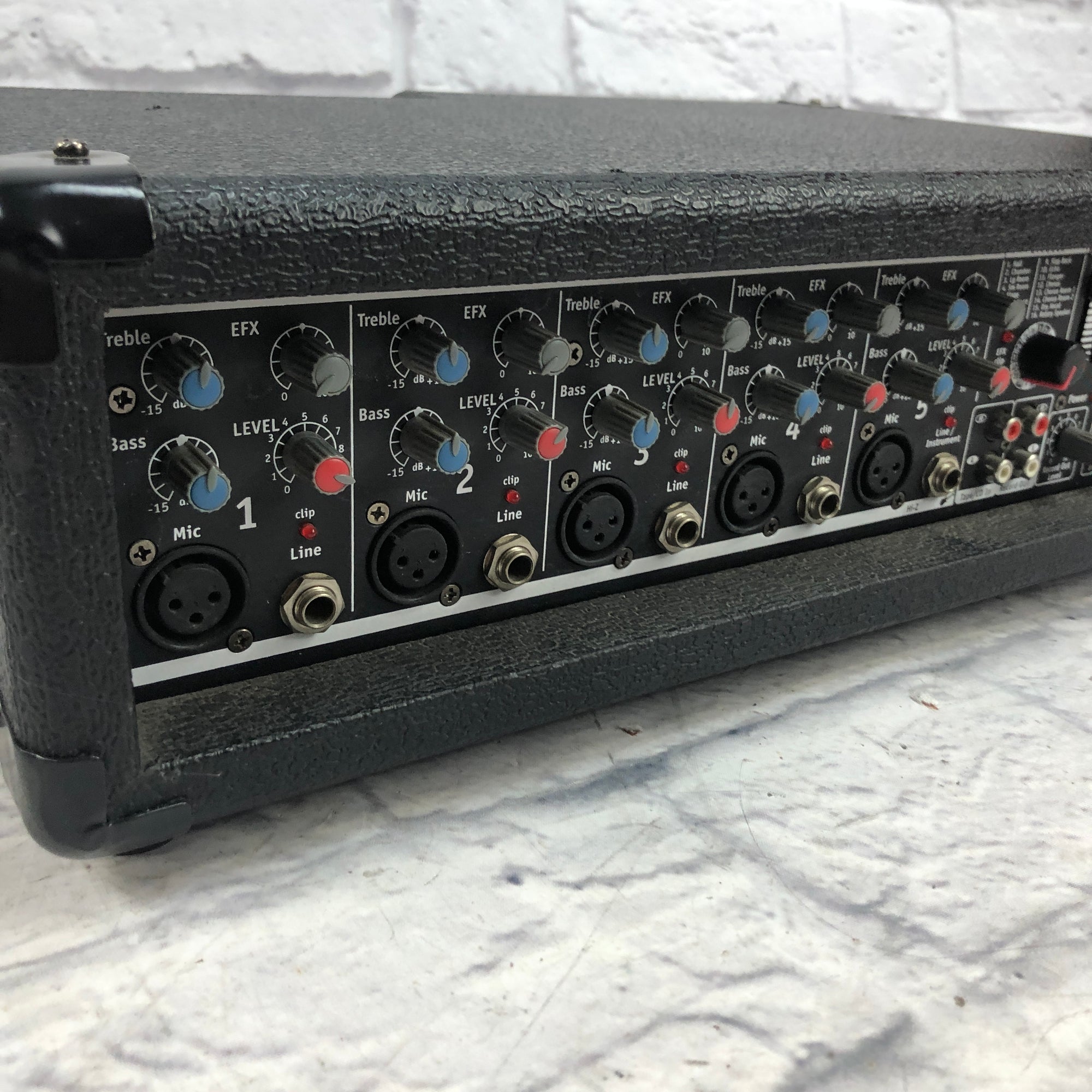 Yorkville MM5D 5 Channel Powered Mixer Head