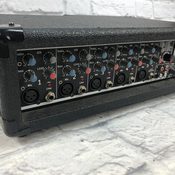 Yorkville MM5D 5 Channel Powered Mixer Head Evolution Music