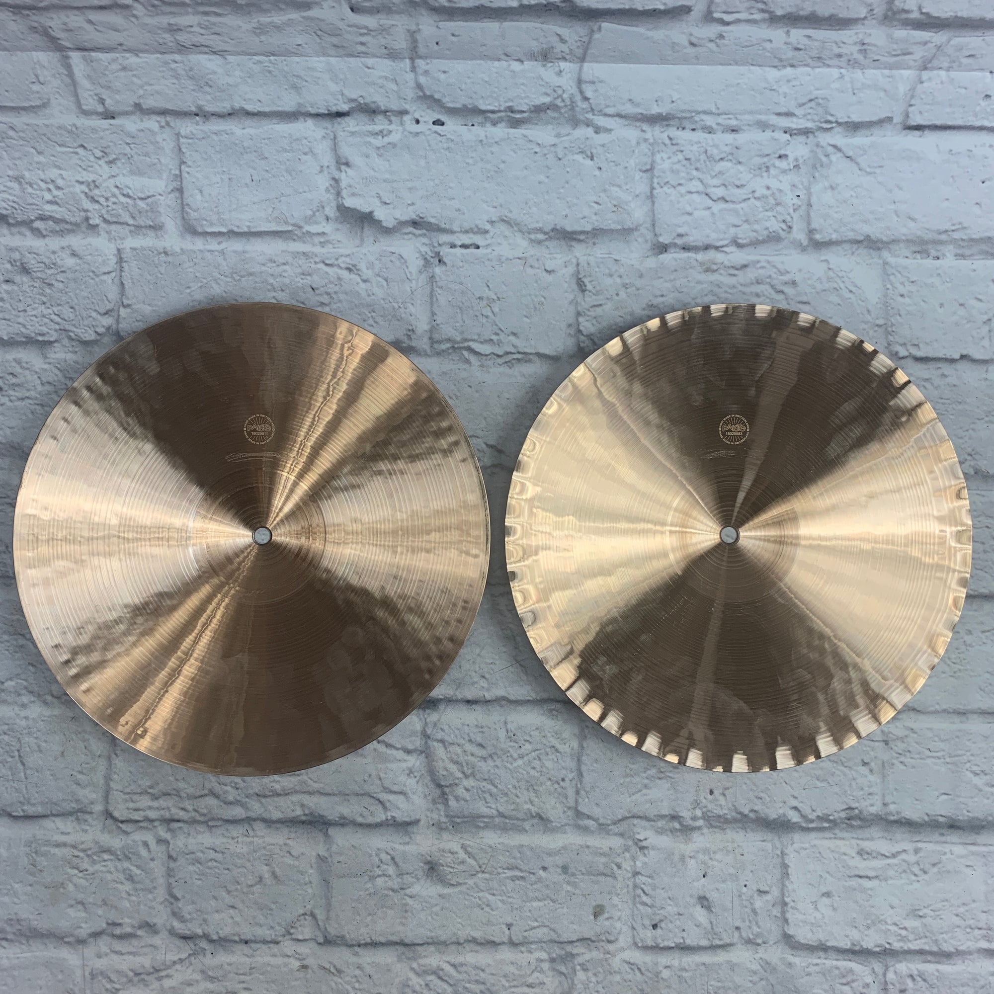 Paiste 14 2002 Hi Hat Cymbal Pair