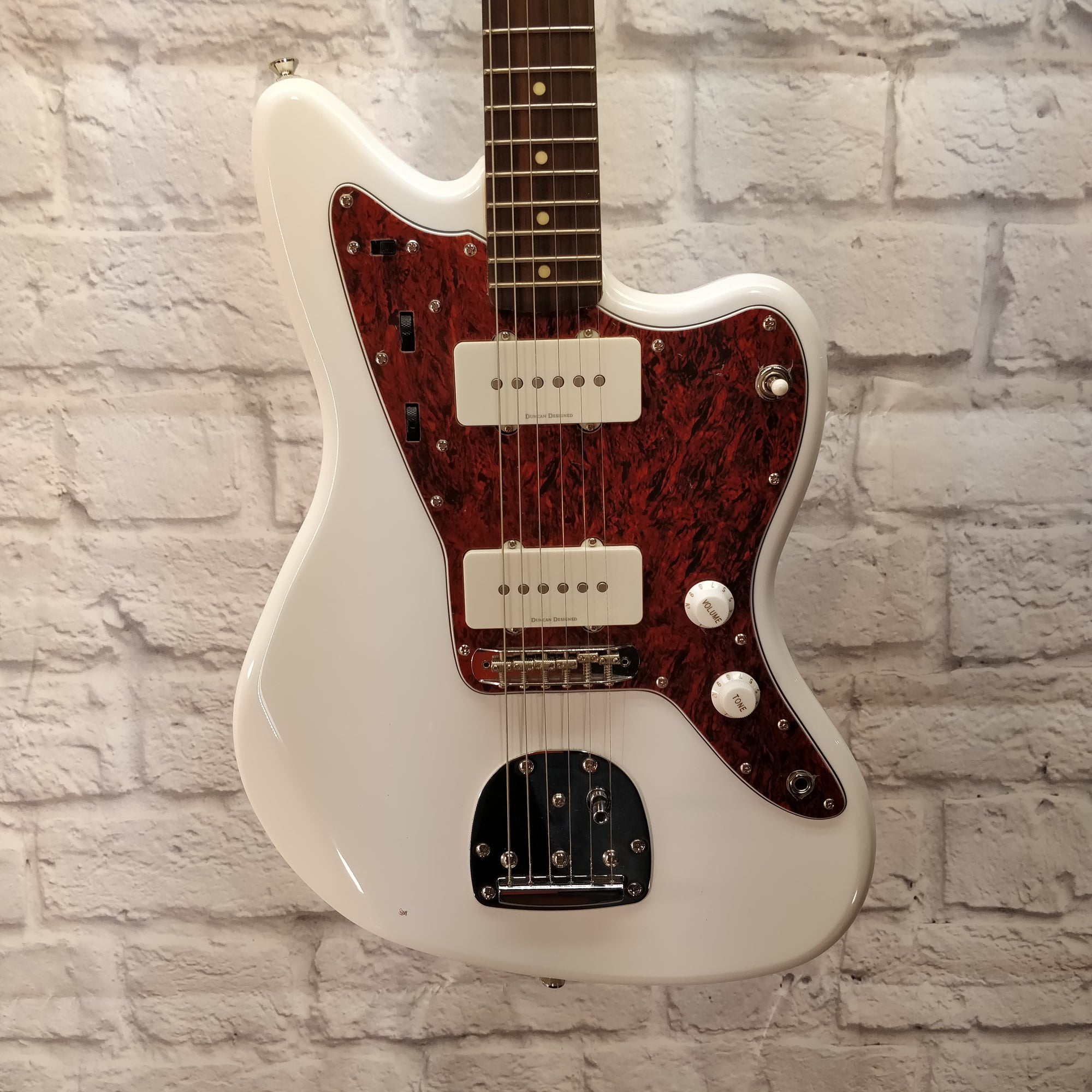 Squier Jazzmaster White Electric Guitar