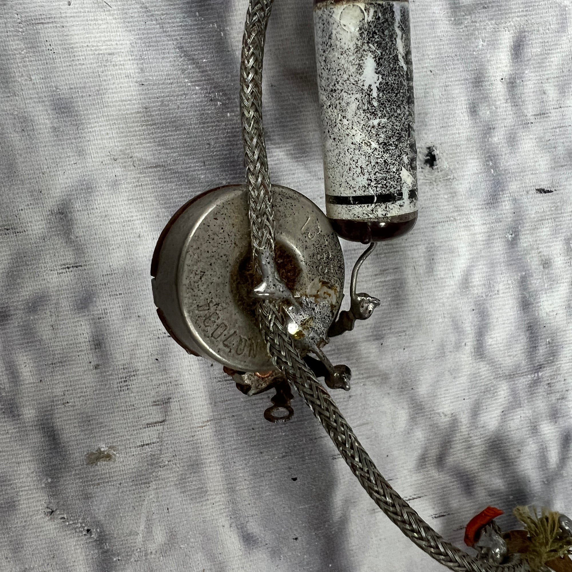 Unknown 1976 Volume/Tone/Output Wiring Harness with CTS Pots