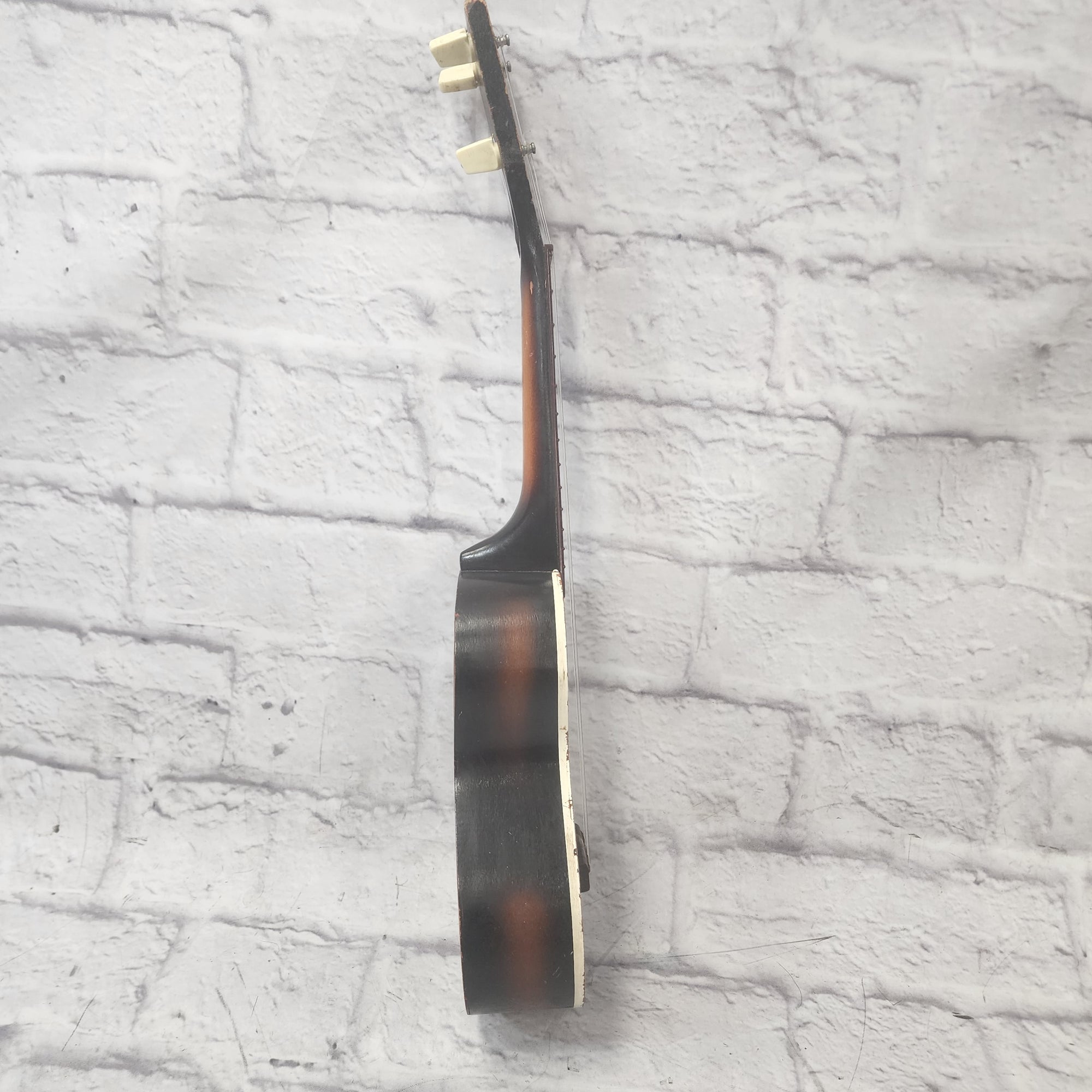 Harmony Vintage Stencil Ukulele Missing Tuning Peg