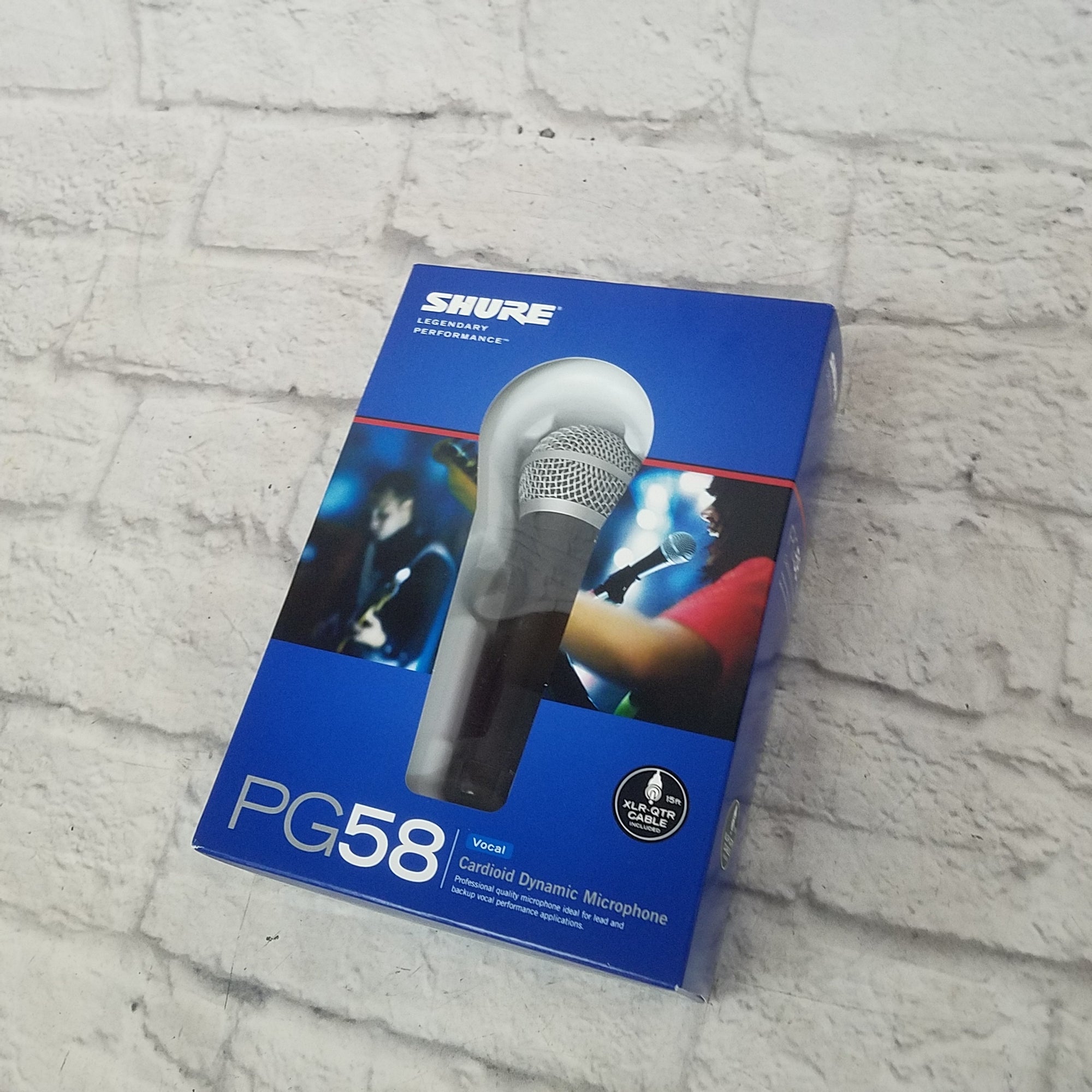 Shure PG58 1/4 Dynamic Microphone