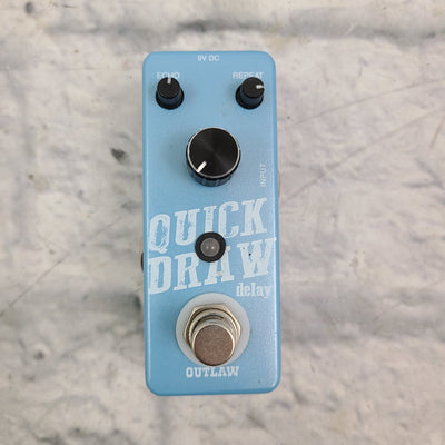 Outlaw Effects Quick Draw Delay Pedal