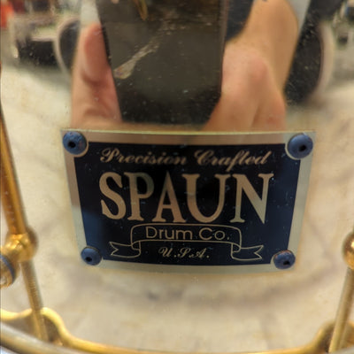 Spaun Drum Co. Vented Steel Shell Snare
