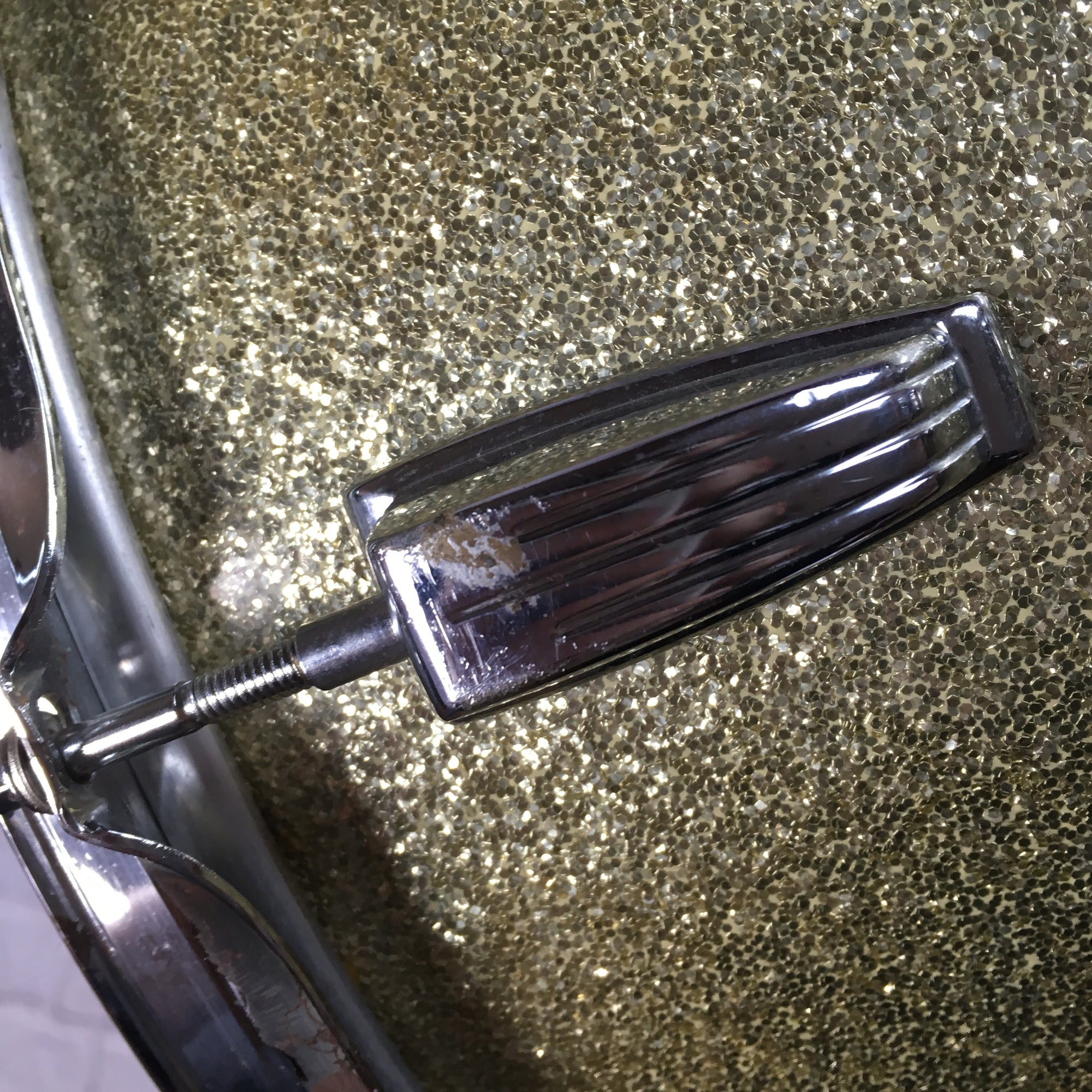 Vintage Ludwig 14x10 Silver Sparkle Tom