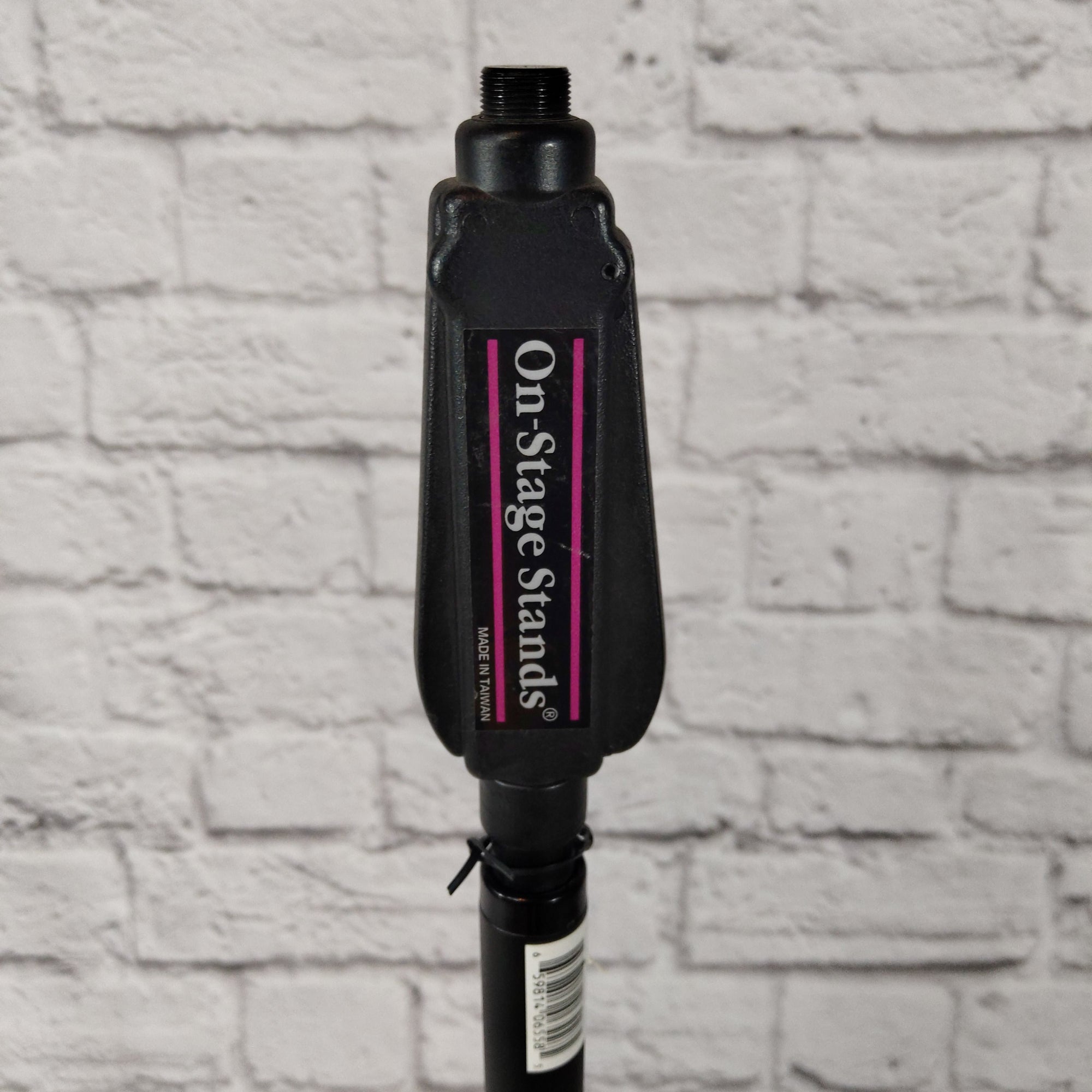 On Stage MS7255PG Pistol Grip Dome Base Microphone Stand