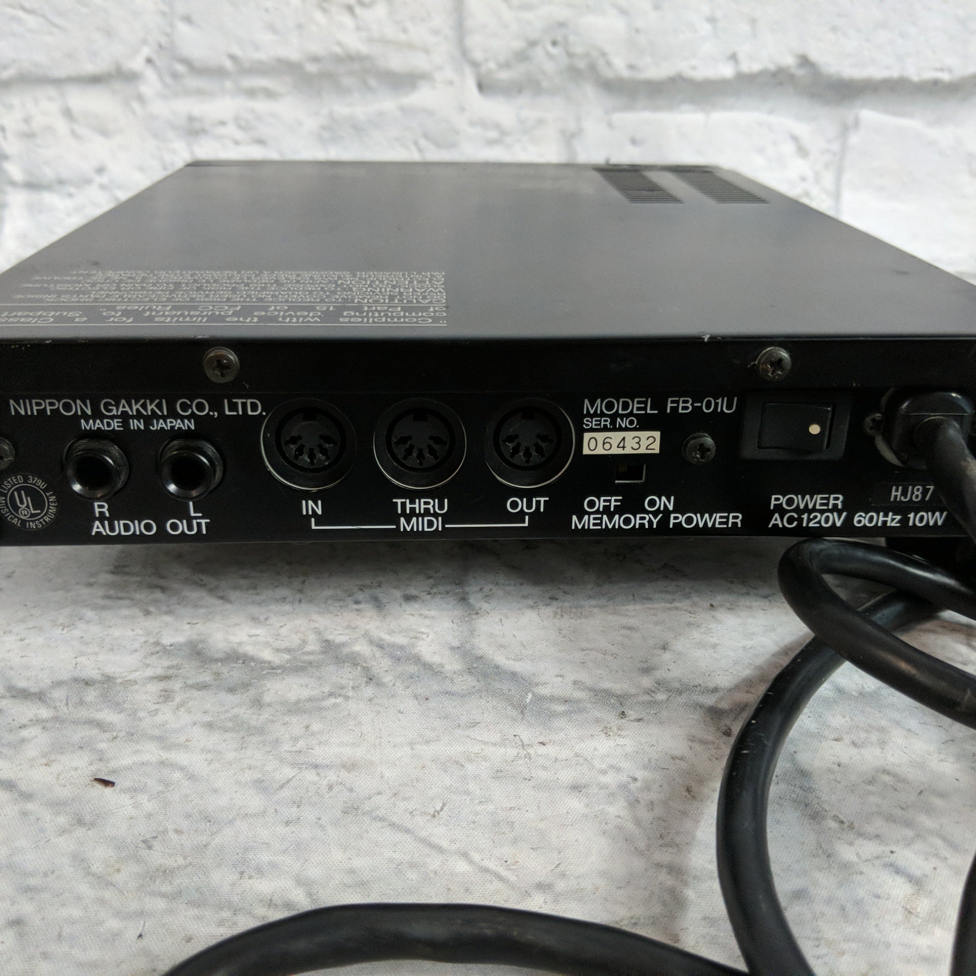 Yamaha FB-01 FM Sound Generator Midi Module
