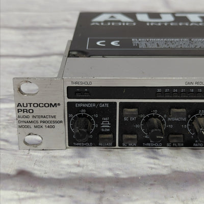 Behringer Autocom Pro MDX 1400 Rack Compressor