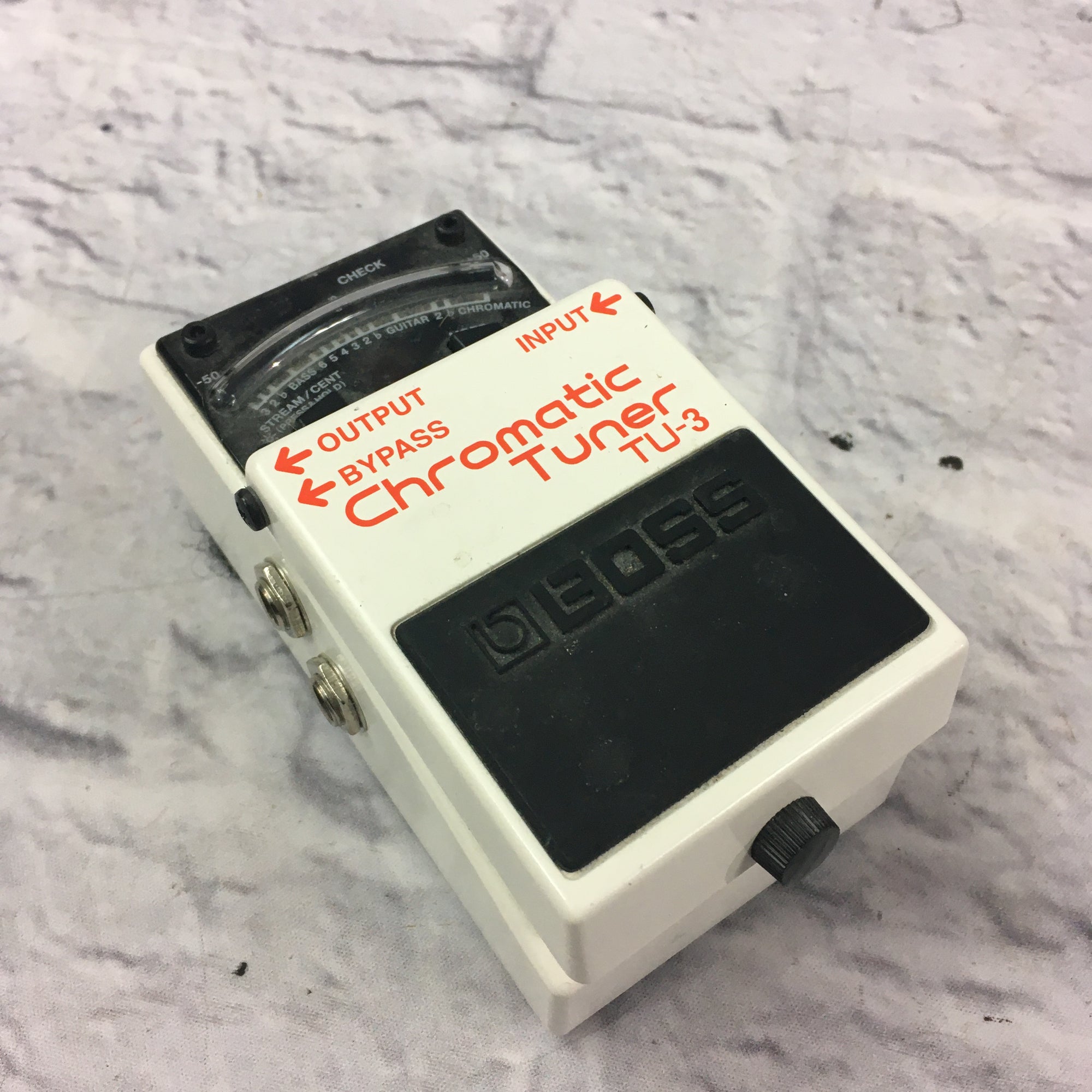 boss guitar tuner pedal Boss TU-3 Chromatic Tuner Pedal