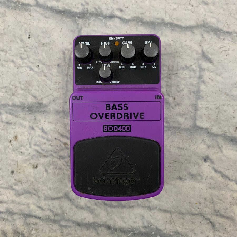 Behringer BOD400 Bass Overdrive Pedal