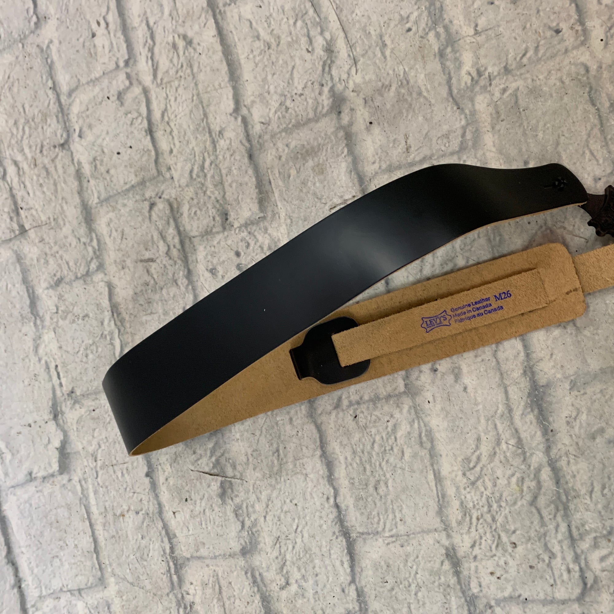 Levy's M26 Strap (Black) (Screenprint Label)