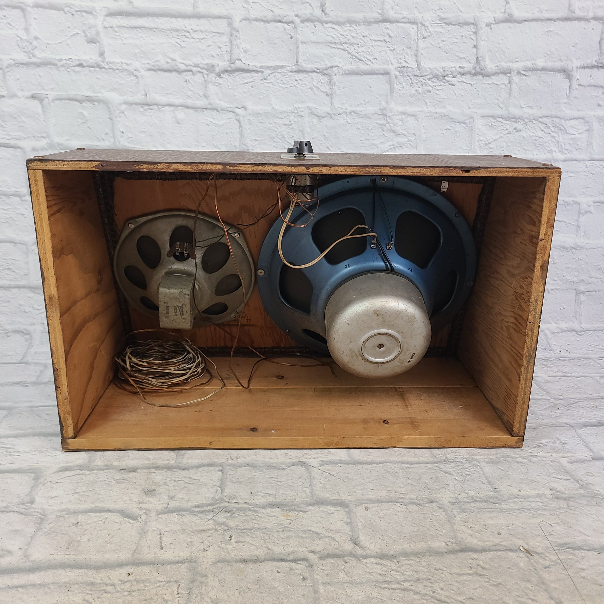 Unknown Vintage 210 Cabinet (No Back)  Bass Cabinet
